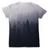 Заказать мужскую футболку в Москве. Футболка с полной запечаткой (мужская) Туман в лесу от inPrintio - готовые дизайны и нанесение принтов.
