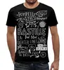 Заказать мужскую футболку в Москве. Футболка с полной запечаткой (мужская) Bastille от geekbox - готовые дизайны и нанесение принтов.
