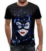 Заказать мужскую футболку в Москве. Футболка с полной запечаткой (мужская) Catwoman от Vladec11 - готовые дизайны и нанесение принтов.
