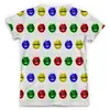 Заказать мужскую футболку в Москве. Футболка с полной запечаткой (мужская) Цветные губы от THE_NISE  - готовые дизайны и нанесение принтов.