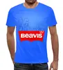 Заказать мужскую футболку в Москве. Футболка с полной запечаткой (мужская) Пародия  от T-shirt print  - готовые дизайны и нанесение принтов.