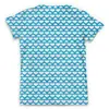 Заказать мужскую футболку в Москве. Футболка с полной запечаткой (мужская) Бело-голубой узор от THE_NISE  - готовые дизайны и нанесение принтов.