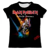 Заказать мужскую футболку в Москве. Футболка с полной запечаткой (мужская) Iron Maiden Band от Leichenwagen - готовые дизайны и нанесение принтов.