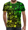 Заказать мужскую футболку в Москве. Футболка с полной запечаткой (мужская) Логотипы игр от weeert - готовые дизайны и нанесение принтов.
