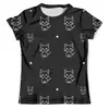 Заказать мужскую футболку в Москве. Футболка с полной запечаткой (мужская) Котики   от T-shirt print  - готовые дизайны и нанесение принтов.