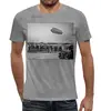 Заказать мужскую футболку в Москве. Футболка с полной запечаткой (мужская) I Love Led Zeppelin. #5 от hagehog - готовые дизайны и нанесение принтов.