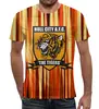 Заказать мужскую футболку в Москве. Футболка с полной запечаткой (мужская) Tigers от THE_NISE  - готовые дизайны и нанесение принтов.