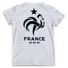 Заказать мужскую футболку в Москве. Футболка с полной запечаткой (мужская) Сборная Франции от geekbox - готовые дизайны и нанесение принтов.