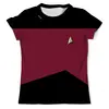 Заказать мужскую футболку в Москве. Футболка с полной запечаткой (мужская) STAR TREK от CoolDesign - готовые дизайны и нанесение принтов.