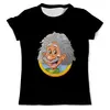 Заказать мужскую футболку в Москве. Футболка с полной запечаткой (мужская) Einstein  от Fil6 - готовые дизайны и нанесение принтов.