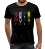 Заказать мужскую футболку в Москве. Футболка с полной запечаткой (мужская) RWBY  от geekbox - готовые дизайны и нанесение принтов.