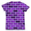 Заказать мужскую футболку в Москве. Футболка с полной запечаткой (мужская) Пурпурные кирпичи от valezar - готовые дизайны и нанесение принтов.
