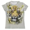 Заказать мужскую футболку в Москве. Футболка с полной запечаткой (мужская) Красочный тигр от weeert - готовые дизайны и нанесение принтов.