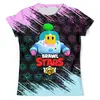 Заказать мужскую футболку в Москве. Футболка с полной запечаткой (мужская) BRAWL STARS (SPROUT) [2] от Карусель Фартуны - готовые дизайны и нанесение принтов.