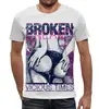 Заказать мужскую футболку в Москве. Футболка с полной запечаткой (мужская) broken dreams от denis01001 - готовые дизайны и нанесение принтов.