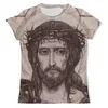 Заказать мужскую футболку в Москве. Футболка с полной запечаткой (мужская) Иисус Христос от Виктор Гришин - готовые дизайны и нанесение принтов.