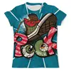 Заказать мужскую футболку в Москве. Футболка с полной запечаткой (мужская) ROCK  от Jimmy Flash - готовые дизайны и нанесение принтов.