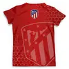 Заказать мужскую футболку в Москве. Футболка с полной запечаткой (мужская) Атлетико Мадрид от geekbox - готовые дизайны и нанесение принтов.