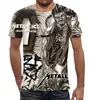 Заказать мужскую футболку в Москве. Футболка с полной запечаткой (мужская) Metallica Art от Aleksey Rovensky - готовые дизайны и нанесение принтов.