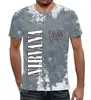 Заказать мужскую футболку в Москве. Футболка с полной запечаткой (мужская) Nirvana от weeert - готовые дизайны и нанесение принтов.