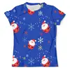 Заказать мужскую футболку в Москве. Футболка с полной запечаткой (мужская) Санта Клаус от THE_NISE  - готовые дизайны и нанесение принтов.