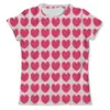 Заказать мужскую футболку в Москве. Футболка с полной запечаткой (мужская) Розовое сердце от THE_NISE  - готовые дизайны и нанесение принтов.