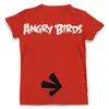 Заказать мужскую футболку в Москве. Футболка с полной запечаткой (мужская) Angry Birds от game-fan - готовые дизайны и нанесение принтов.
