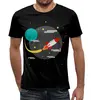 Заказать мужскую футболку в Москве. Футболка с полной запечаткой (мужская) The Spaceway от The Spaceway  - готовые дизайны и нанесение принтов.