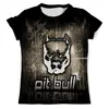 Заказать мужскую футболку в Москве. Футболка с полной запечаткой (мужская) Pit bull от Серега Шнайдер - готовые дизайны и нанесение принтов.