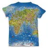 Заказать мужскую футболку в Москве. Футболка с полной запечаткой (мужская) WORLD MAP от CoolDesign - готовые дизайны и нанесение принтов.