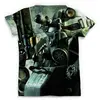 Заказать мужскую футболку в Москве. Футболка с полной запечаткой (мужская) Fallout от Дмитрий Тарасов - готовые дизайны и нанесение принтов.