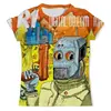 Заказать мужскую футболку в Москве. Футболка с полной запечаткой (мужская) digital dream от barsuk - готовые дизайны и нанесение принтов.