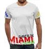 Заказать мужскую футболку в Москве. Футболка с полной запечаткой (мужская) Америка от Даша Книгина - готовые дизайны и нанесение принтов.