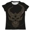 Заказать мужскую футболку в Москве. Футболка с полной запечаткой (мужская) Skull от Vladec11 - готовые дизайны и нанесение принтов.