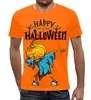 Заказать мужскую футболку в Москве. Футболка с полной запечаткой (мужская) Halloween       от T-shirt print  - готовые дизайны и нанесение принтов.