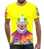 Заказать мужскую футболку в Москве. Футболка с полной запечаткой (мужская) Killer Klowns from Outer Space - Jumbo от Дана Столыпина - готовые дизайны и нанесение принтов.