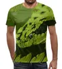 Заказать мужскую футболку в Москве. Футболка с полной запечаткой (мужская) Змея  от valezar - готовые дизайны и нанесение принтов.