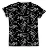 Заказать мужскую футболку в Москве. Футболка с полной запечаткой (мужская) Скелетоны от T-shirt print  - готовые дизайны и нанесение принтов.