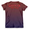 Заказать мужскую футболку в Москве. Футболка с полной запечаткой (мужская) Stranger Things    от T-shirt print  - готовые дизайны и нанесение принтов.