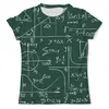 Заказать мужскую футболку в Москве. Футболка с полной запечаткой (мужская) Математика от Виктор Гришин - готовые дизайны и нанесение принтов.