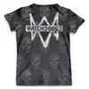Заказать мужскую футболку в Москве. Футболка с полной запечаткой (мужская) Watch Dogs 2 от balden - готовые дизайны и нанесение принтов.