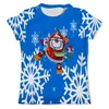 Заказать мужскую футболку в Москве. Футболка с полной запечаткой (мужская) Санта Клаус от THE_NISE  - готовые дизайны и нанесение принтов.