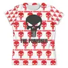 Заказать мужскую футболку в Москве. Футболка с полной запечаткой (мужская) Punisher           от T-shirt print  - готовые дизайны и нанесение принтов.