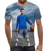 Заказать мужскую футболку в Москве. Футболка с полной запечаткой (мужская) Stephen Curry от skynatural - готовые дизайны и нанесение принтов.