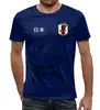 Заказать мужскую футболку в Москве. Футболка с полной запечаткой (мужская) Сборная Японии от geekbox - готовые дизайны и нанесение принтов.
