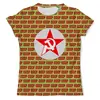 Заказать мужскую футболку в Москве. Футболка с полной запечаткой (мужская) Советский Союз от THE_NISE  - готовые дизайны и нанесение принтов.