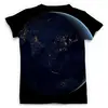 Заказать мужскую футболку в Москве. Футболка с полной запечаткой (мужская) NIGHT от CoolDesign - готовые дизайны и нанесение принтов.