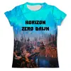Заказать мужскую футболку в Москве. Футболка с полной запечаткой (мужская) Horizon Zero Dawn от THE_NISE  - готовые дизайны и нанесение принтов.