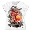Заказать мужскую футболку в Москве. Футболка с полной запечаткой (мужская) Майкл Джордан от  ЯрМайка - готовые дизайны и нанесение принтов.