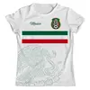 Заказать мужскую футболку в Москве. Футболка с полной запечаткой (мужская) Сборная Мексики от geekbox - готовые дизайны и нанесение принтов.